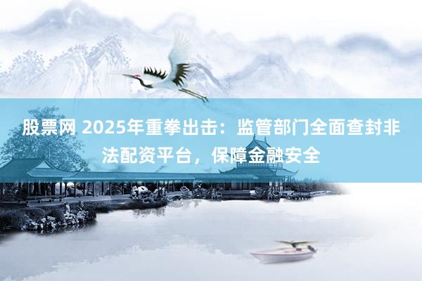 股票网 2025年重拳出击：监管部门全面查封非法配资平台，保障金融安全